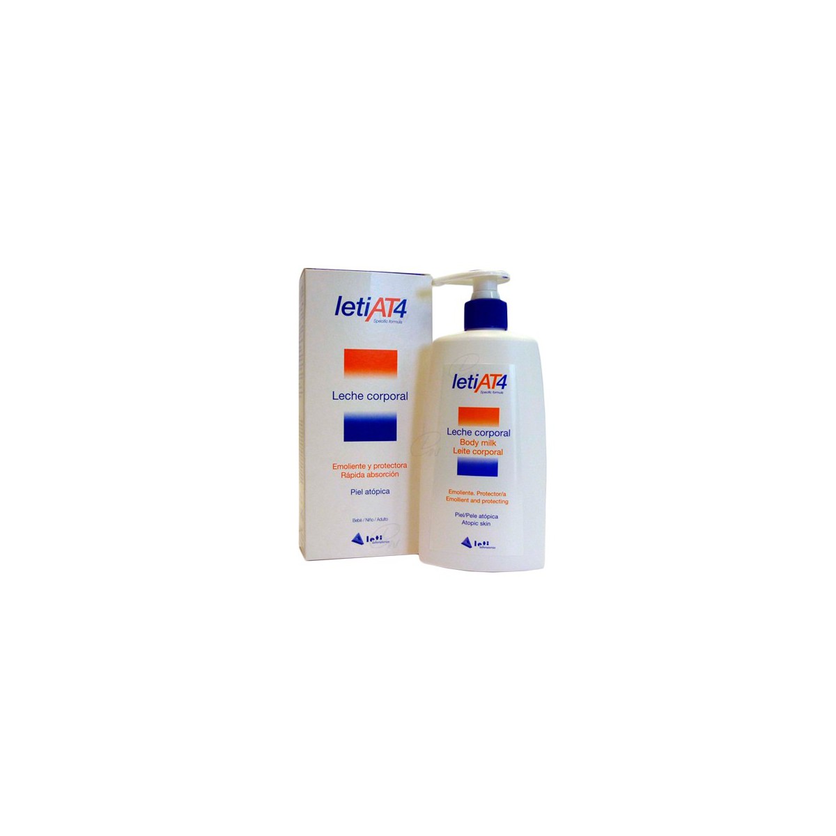 LETI AT4 LECHE CORPORAL 250 ML