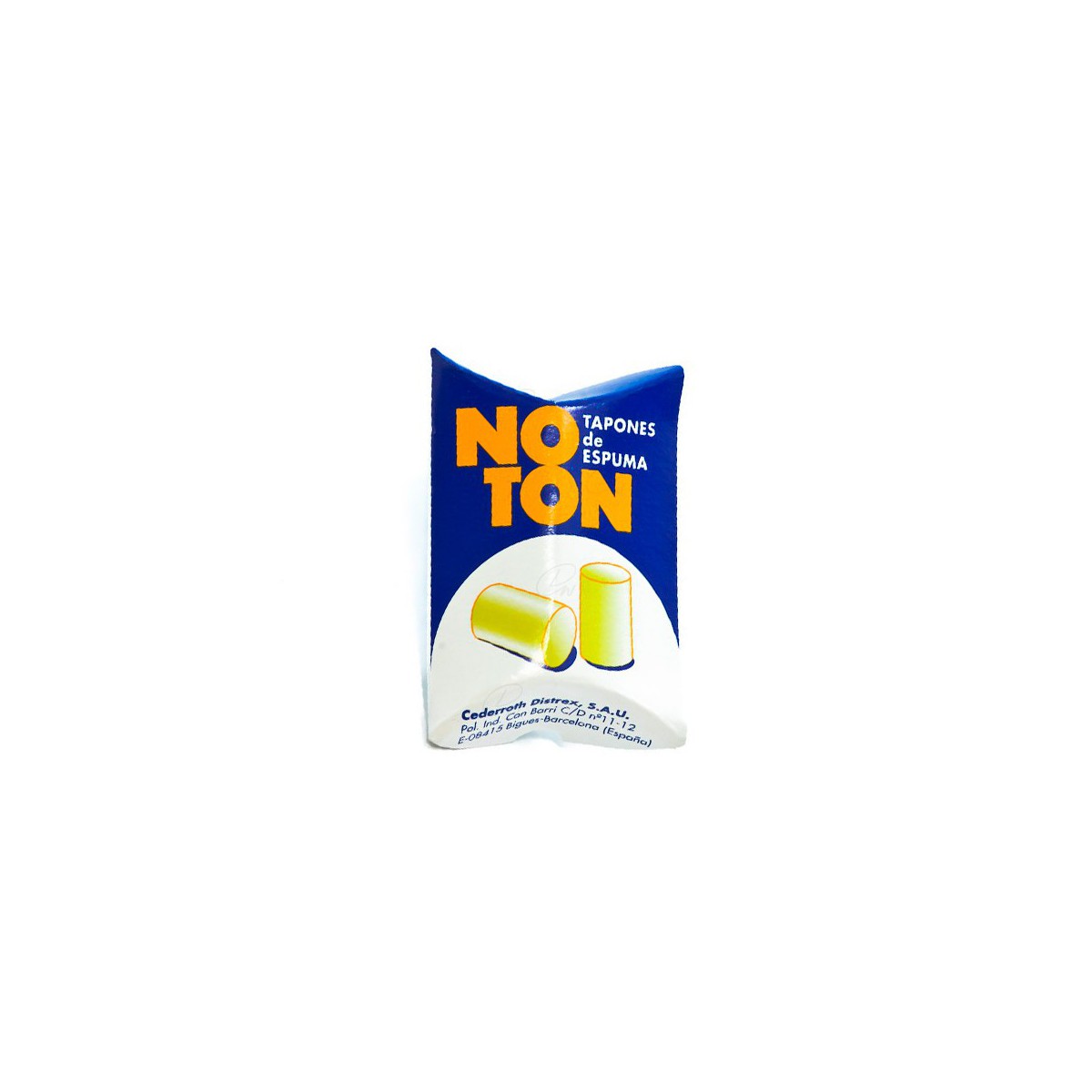 NOTON TAPONES OIDOS ESPUMA 2 UDS