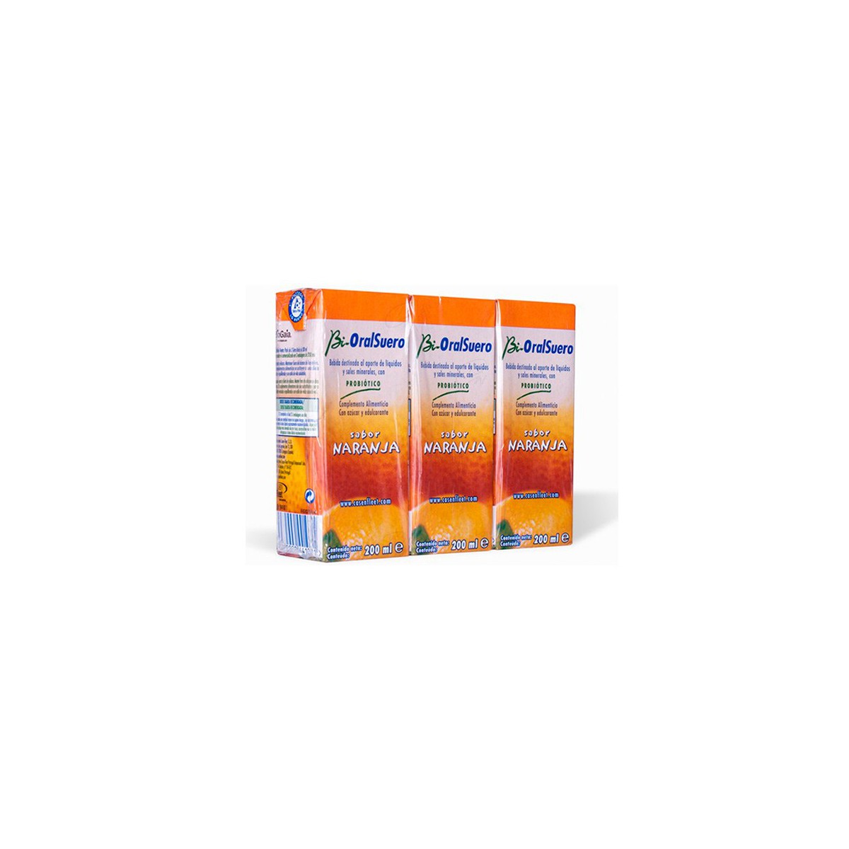 BIORALSUERO 200 ML BRICK NARANJA