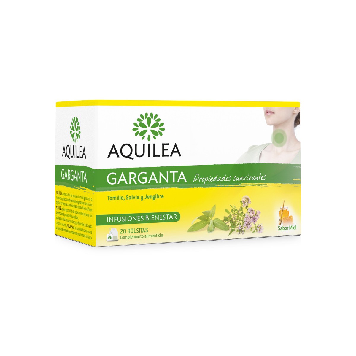 AQUILEA INFUSIÓN GARGANTA 20 bolsitas
