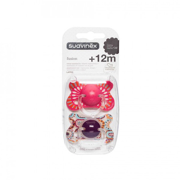 CHUPETE TETINA LATEX ANATOMICA 12 M 2 U