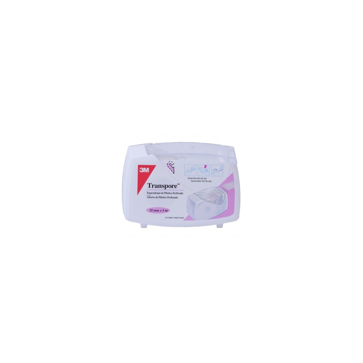 ESPARADRAPO HIPOALERGICO  PLASTIC PORTAR 5 M X...