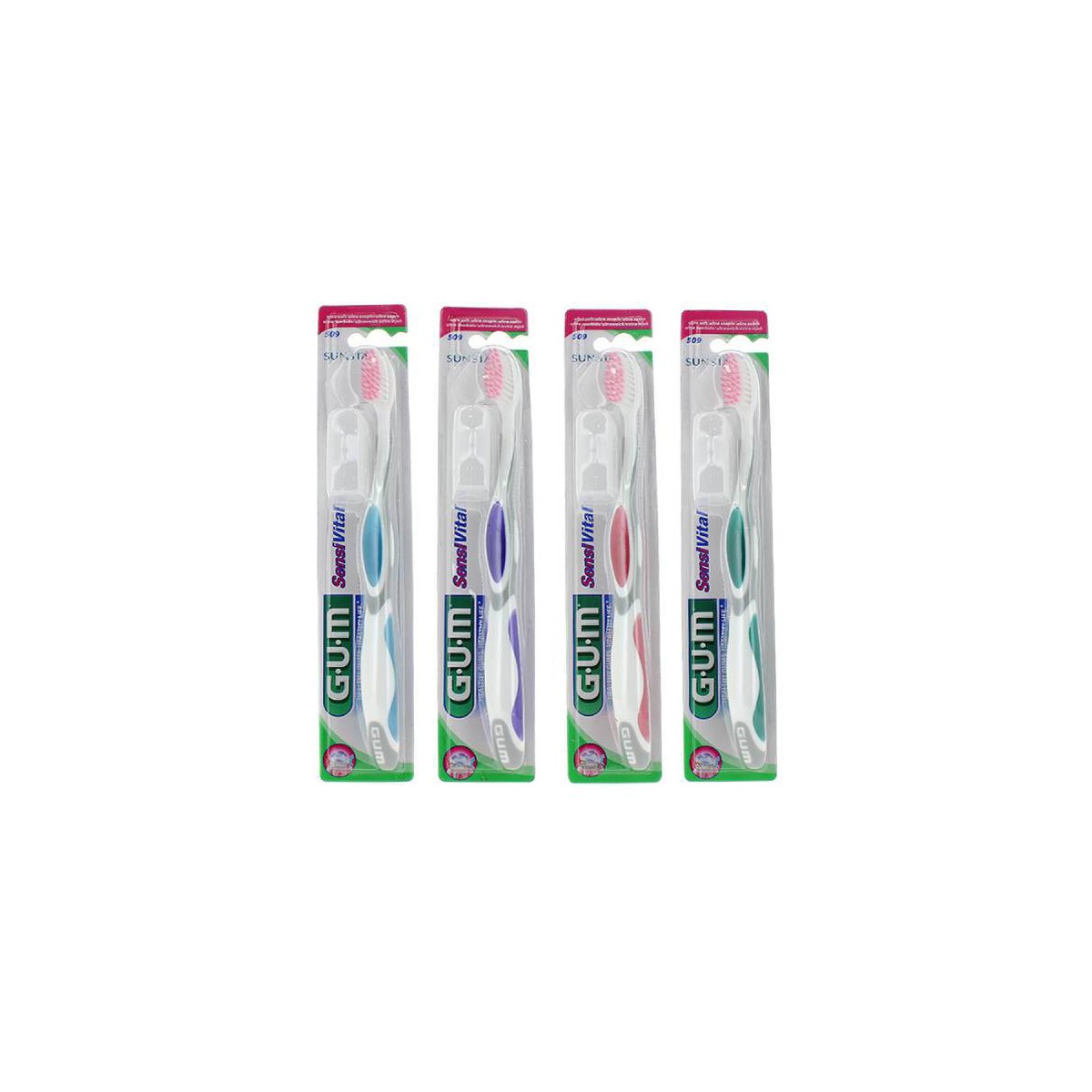 CEPILLO DENTAL ADULTO GUM 509 SENSIVITAL T MEDIO