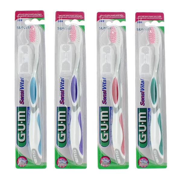 CEPILLO DENTAL ADULTO GUM 509 SENSIVITAL T MEDIO