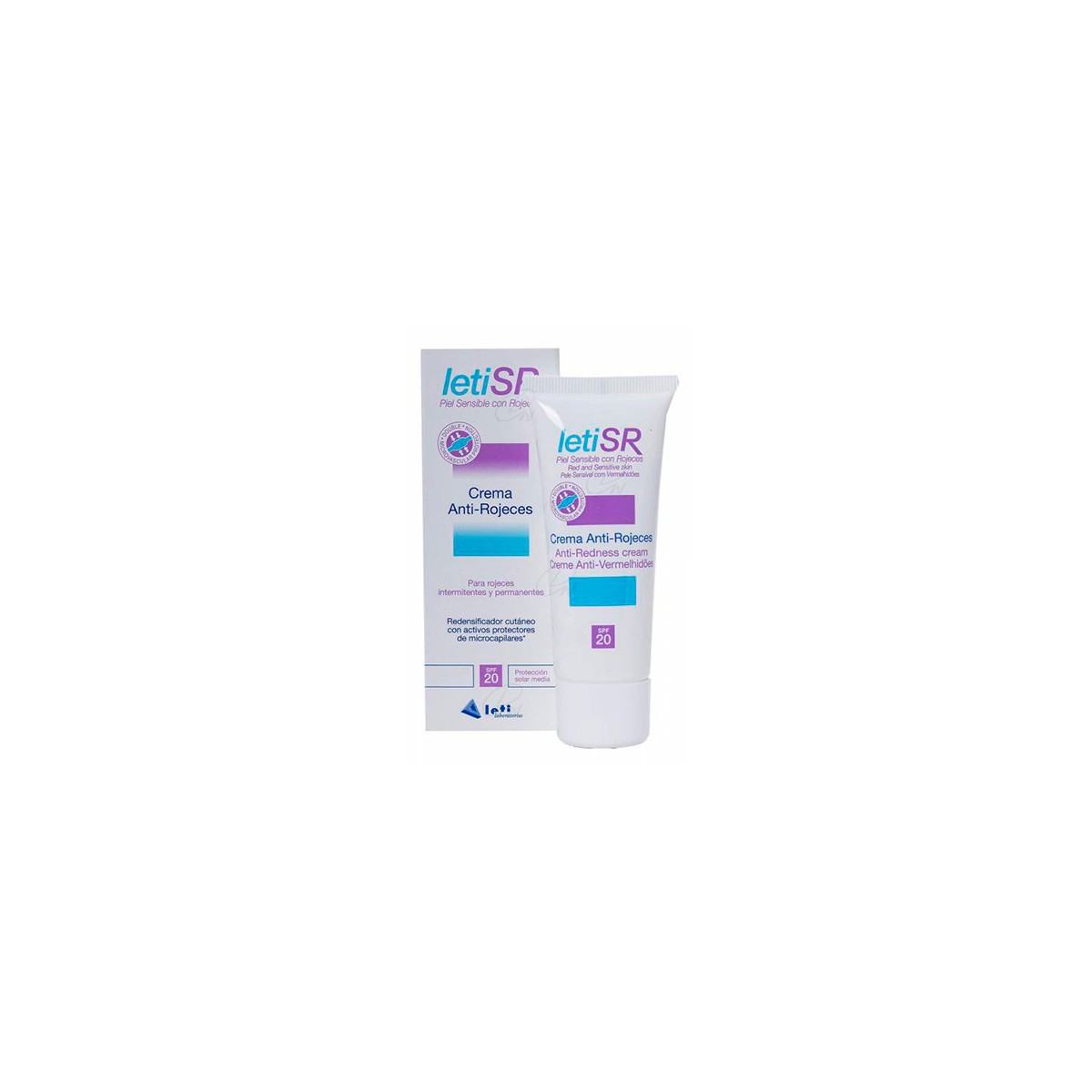 LETISR CREMA TRATANTE DE ROJECES SPF 20 40 ML