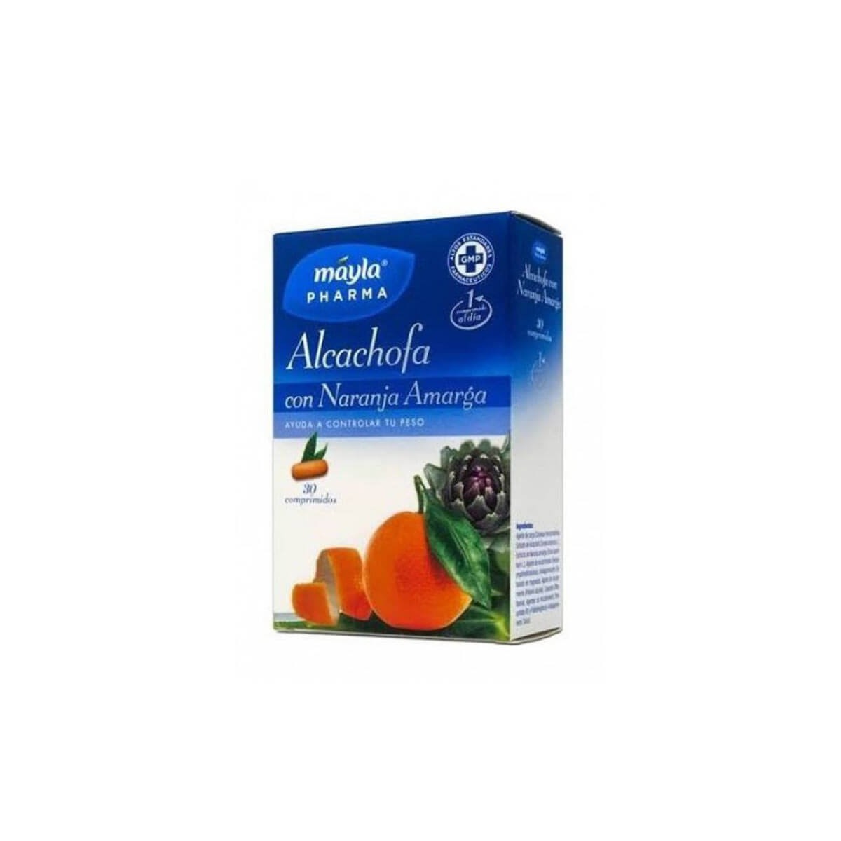 Mayla Alcachofa con Naranja Amarga 30 Comprimidos