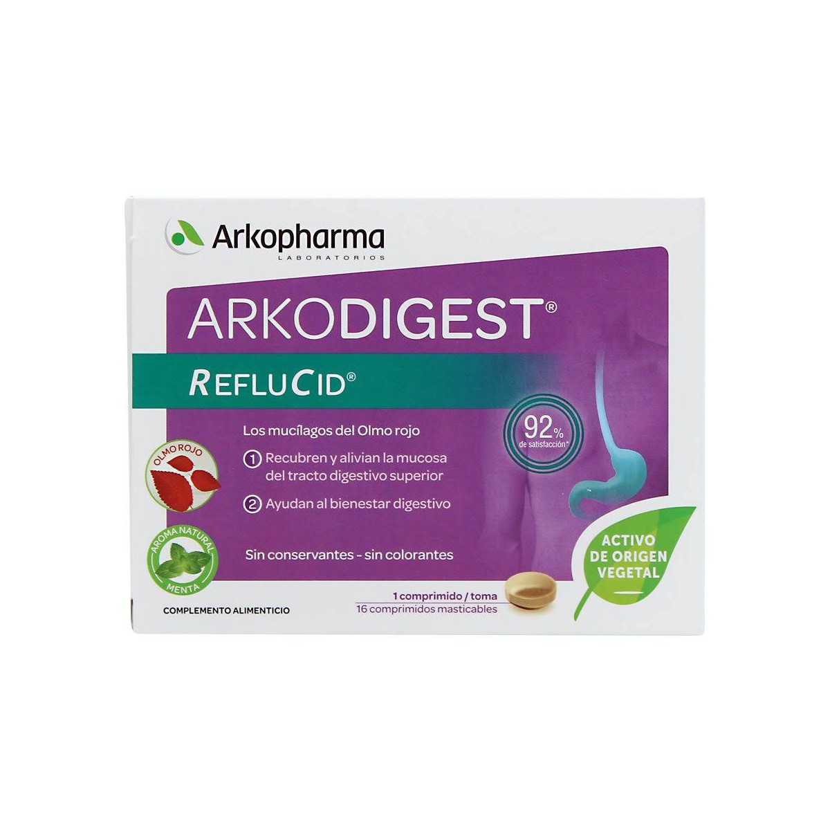 ARKODIGEST REFLUCID 16 comps