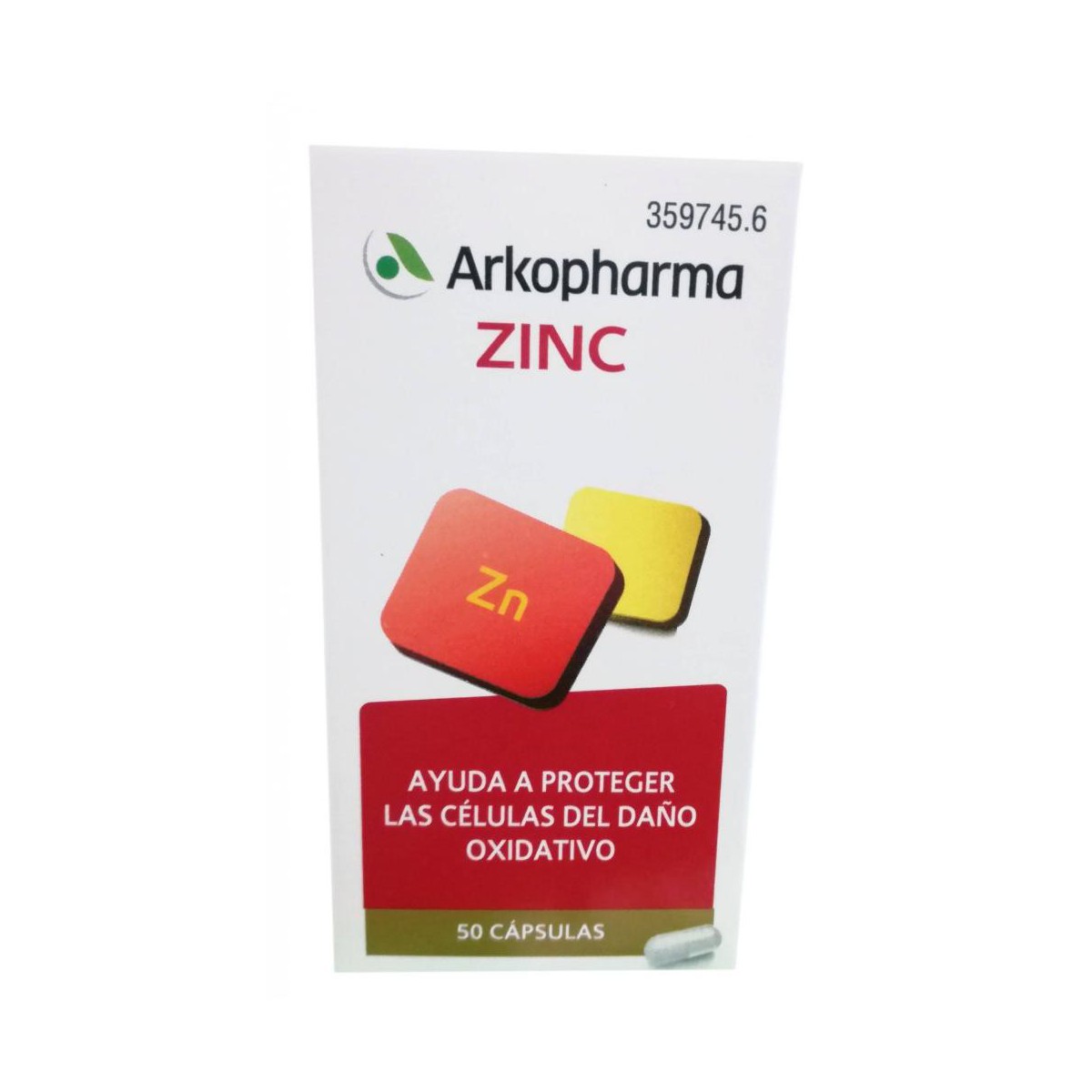 ARKOPHARMA ZINC 50 cápsulas 