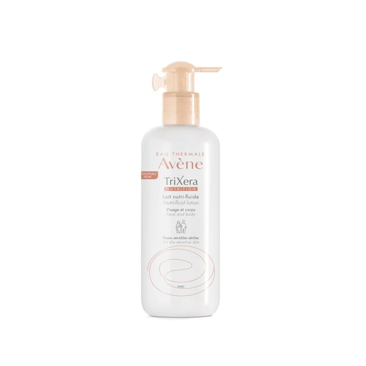 Avene Trixera Leche NutriFluida 400 ml