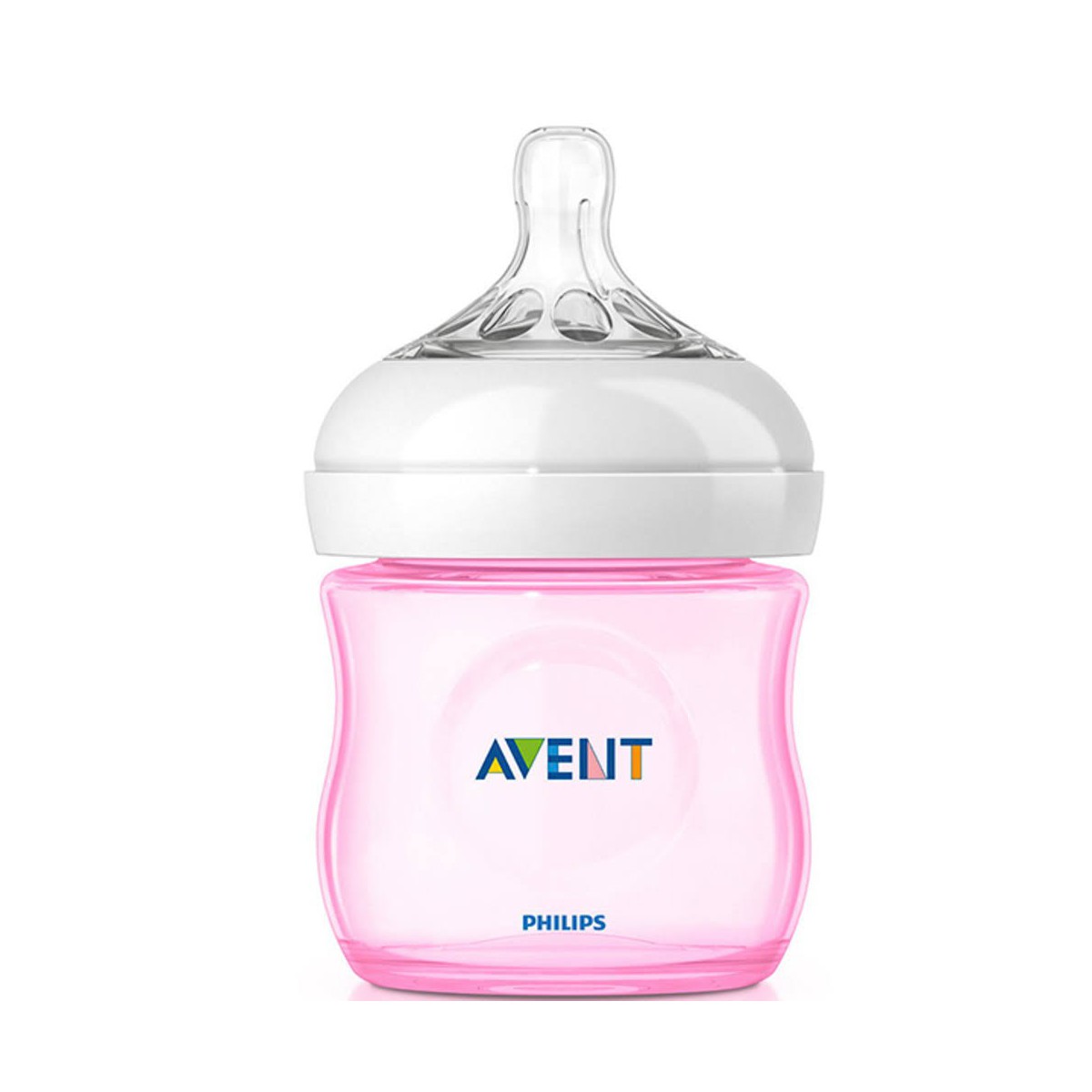 Avent Biberón Natural 125 ml Rosa