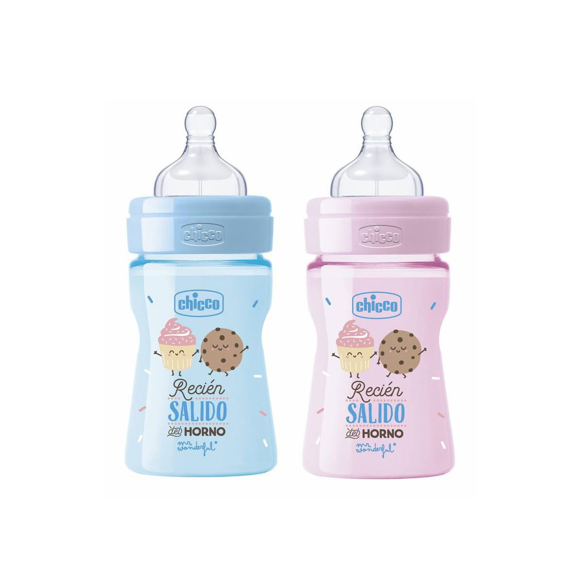 Chicco Mr Wonderful Biberón 0m 150ml