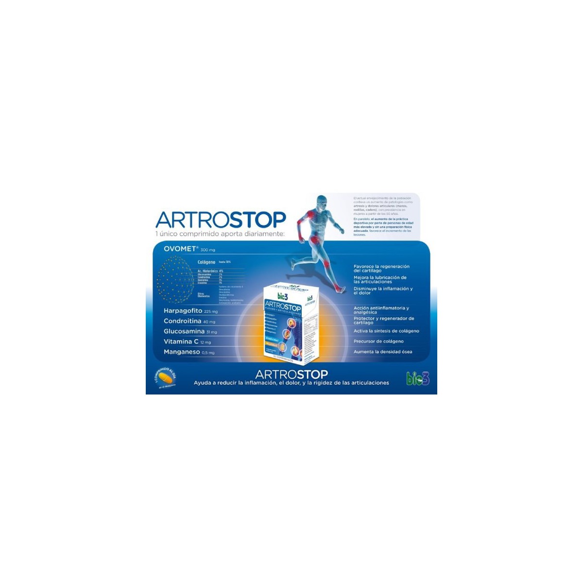 Bie 3 Artrostop 30 Comprimidos Bio 3