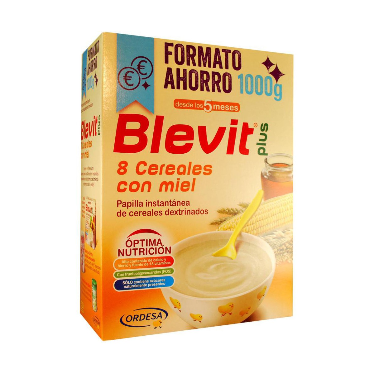 Blevit Plus 8 Cereales con Miel 1 kg