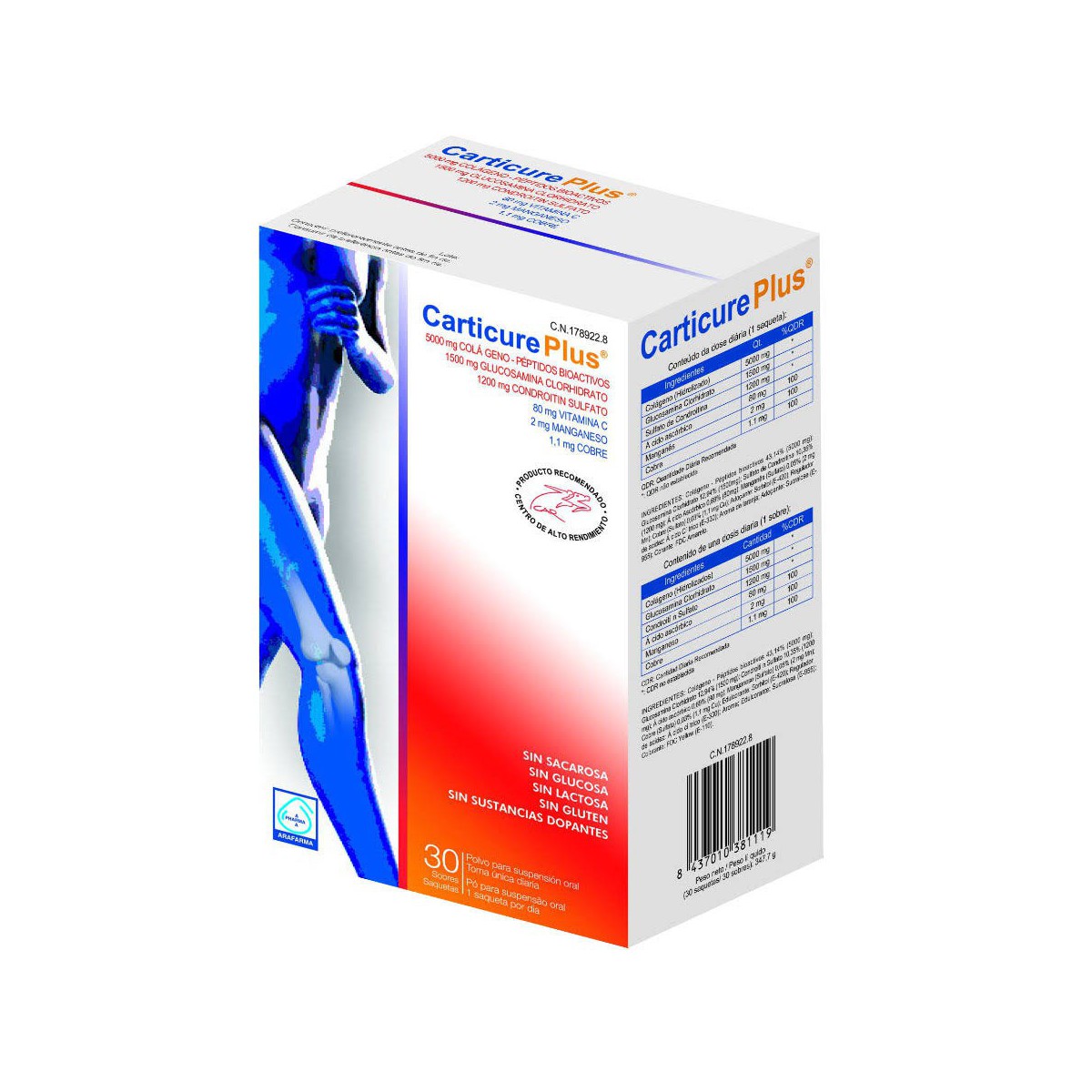 Carticure Plus 30 sobres