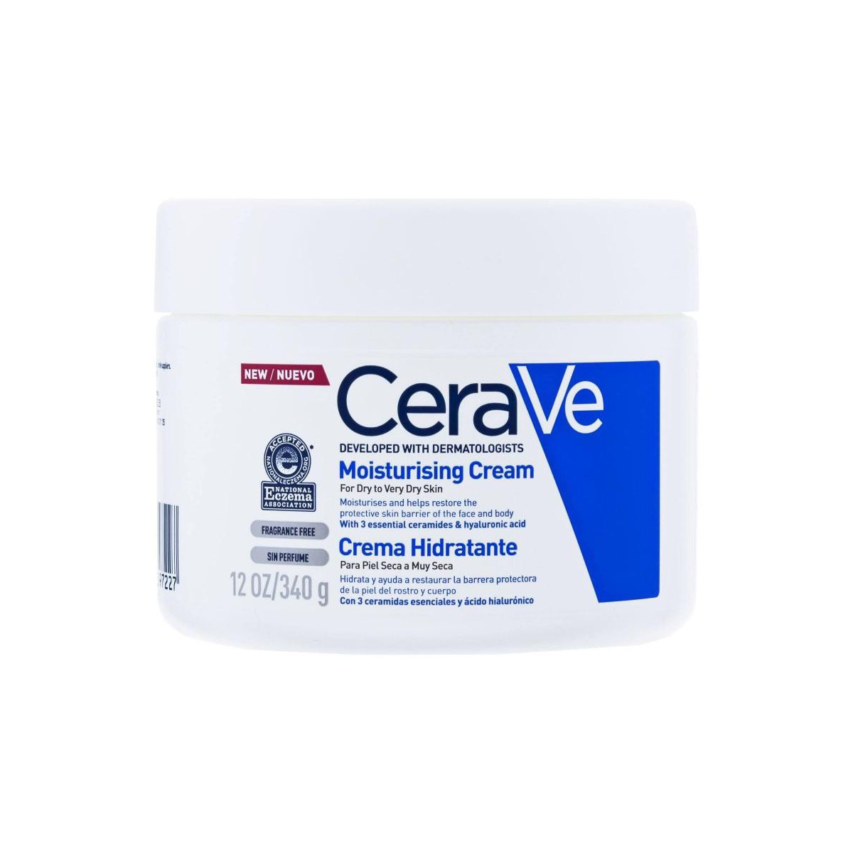 CERAVE  CREMA HIDRATANTE PIEL SECA 340gr