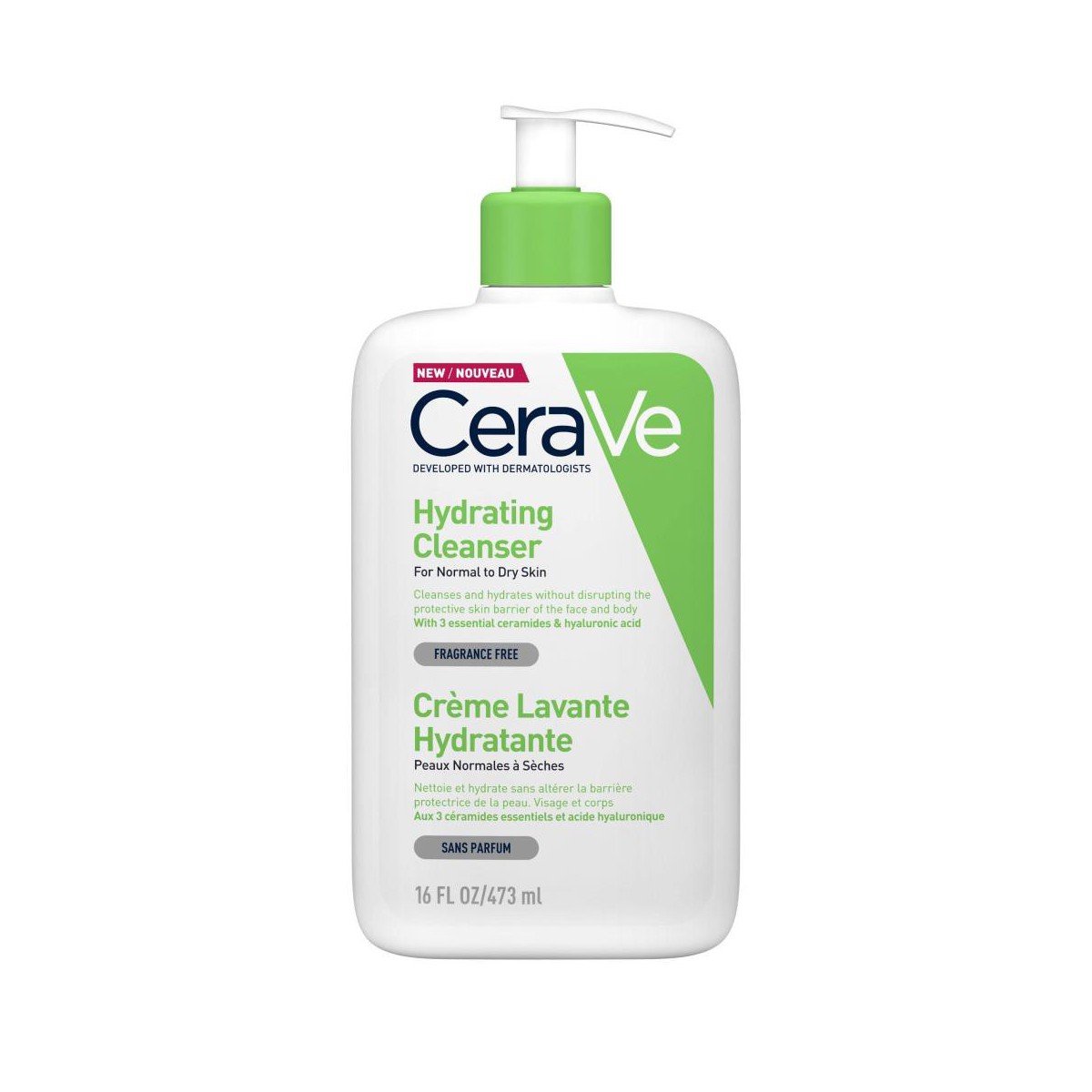 CERAVE  LIMPIADORA HIDRATANTE 473mL