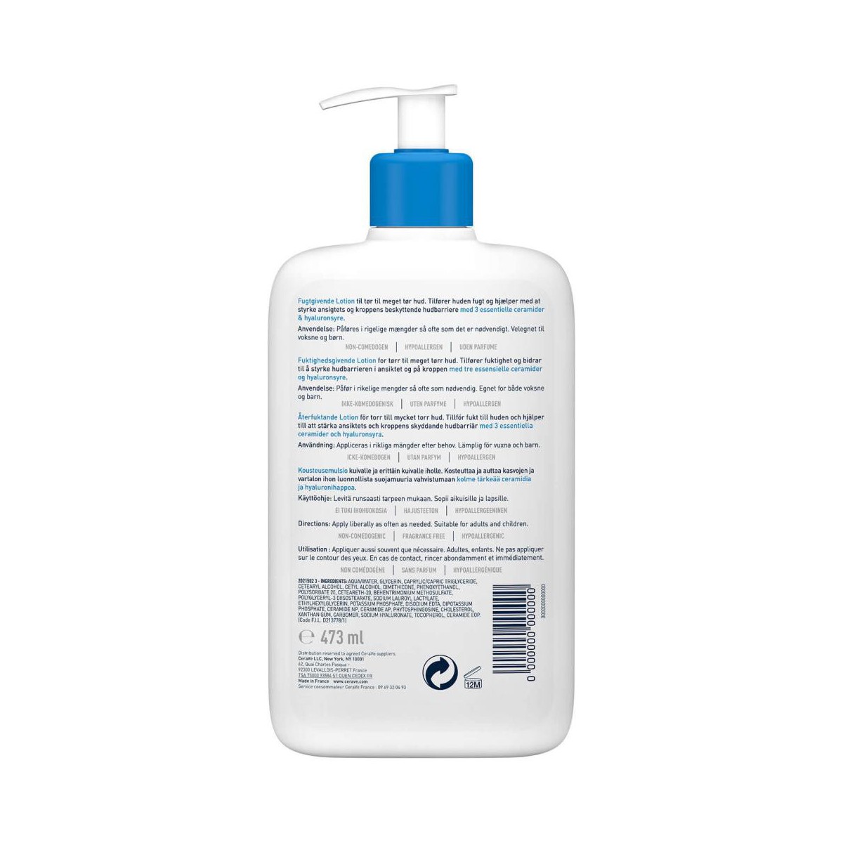Cerave Loción Hidratante 473 ml