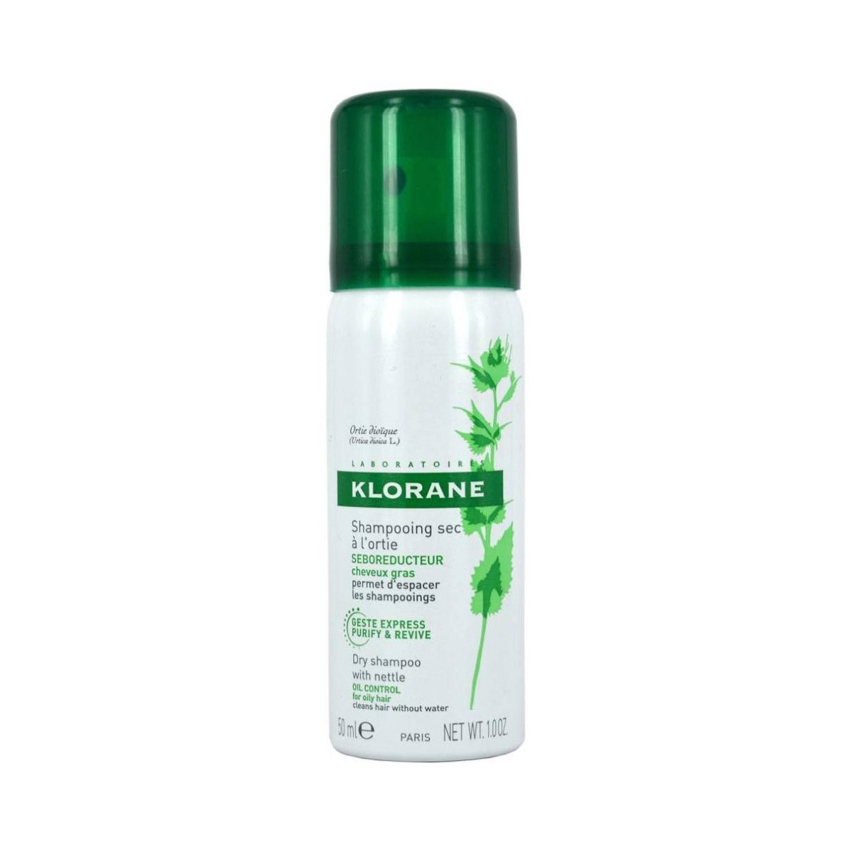 KLORANE CHAMPÚ SECO DE ORTIGA 50mL