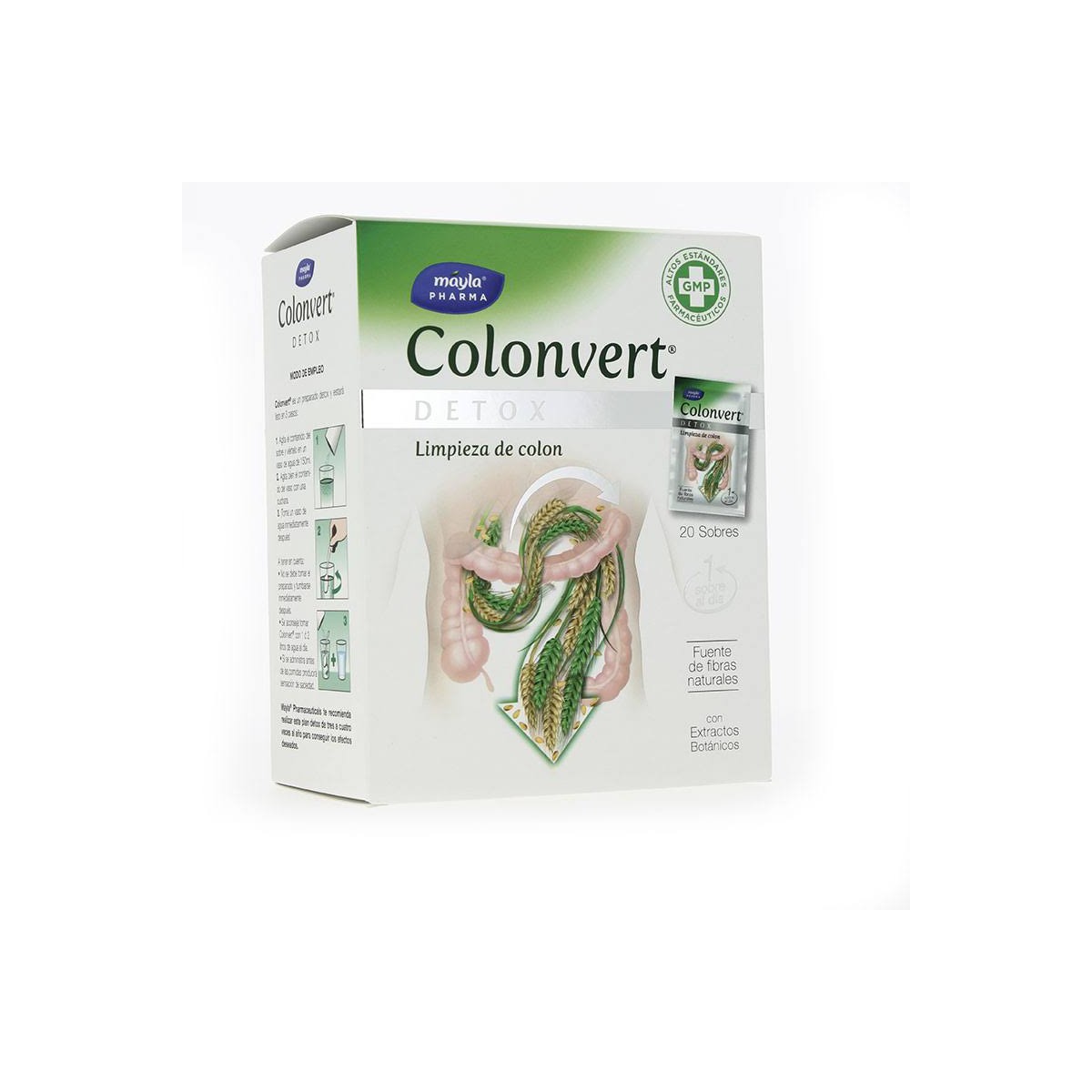 Colonvert Detox 20 sobres  Mayla Pharma