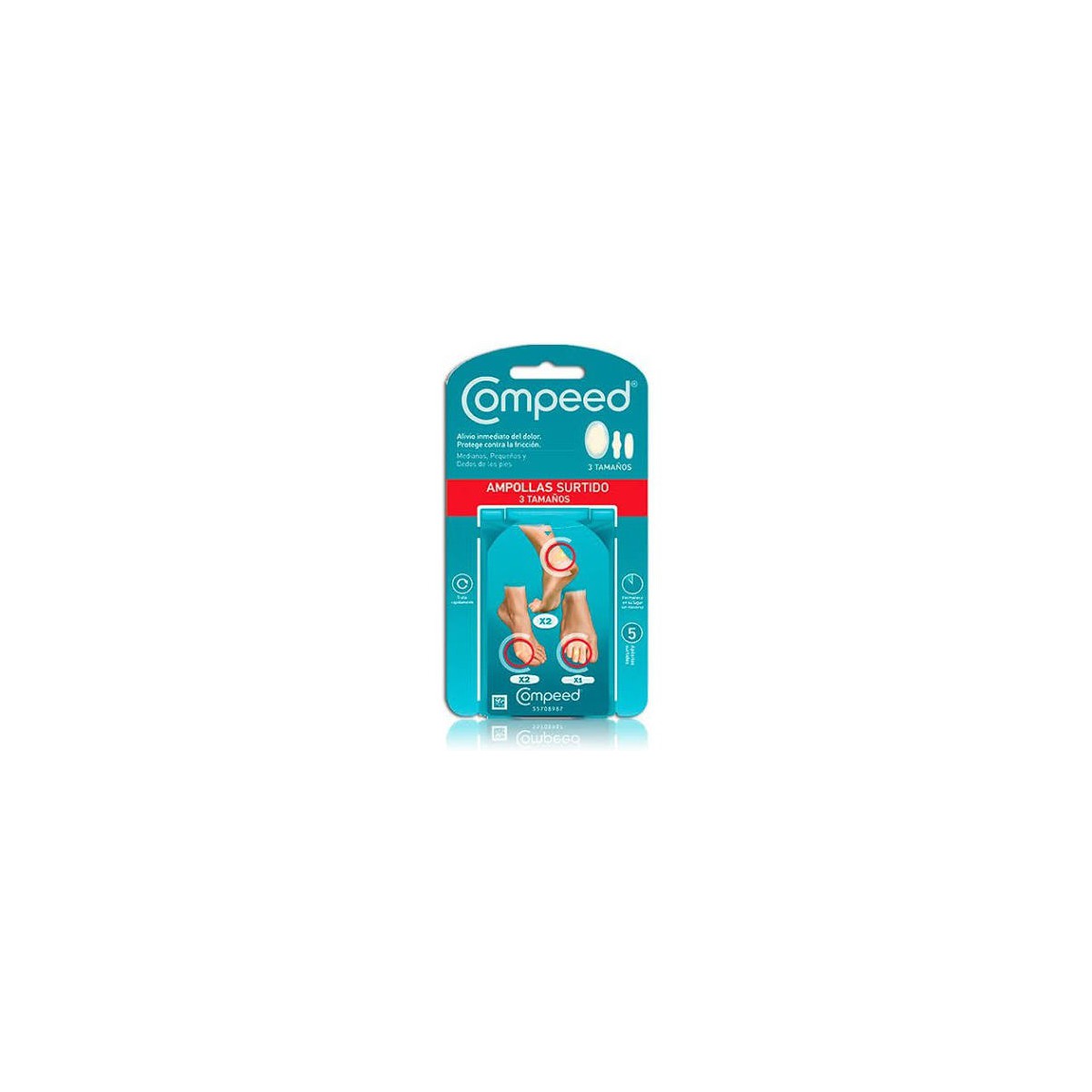 COMPEED AMPOLLAS SURTIDAS 5U