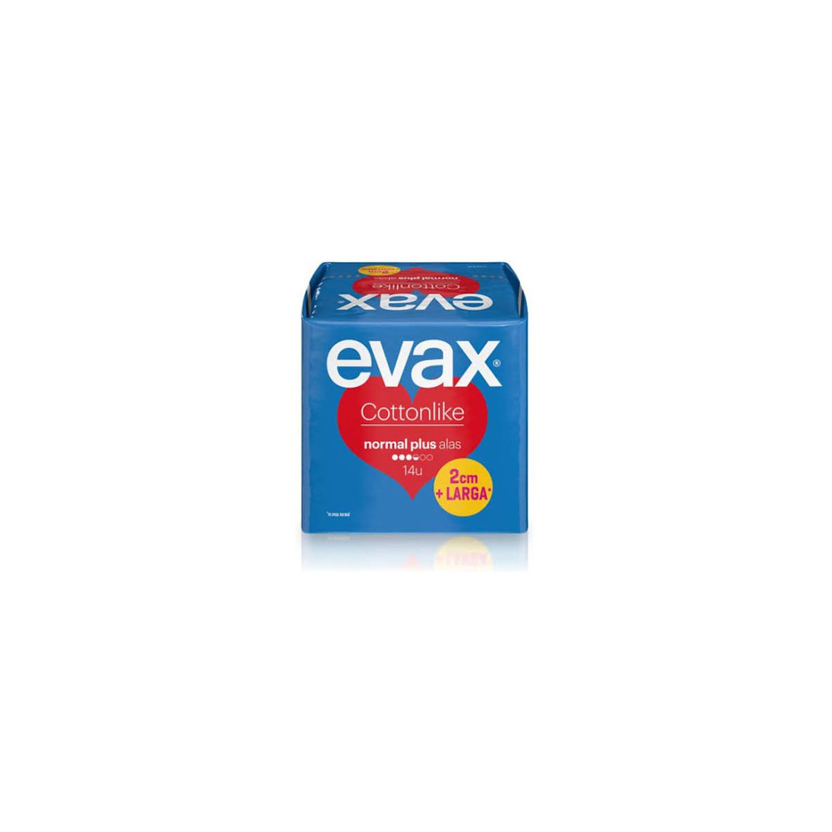 EVAX COTTONLIKE NORMAL PLUS ALAS 14 COMPRESAS