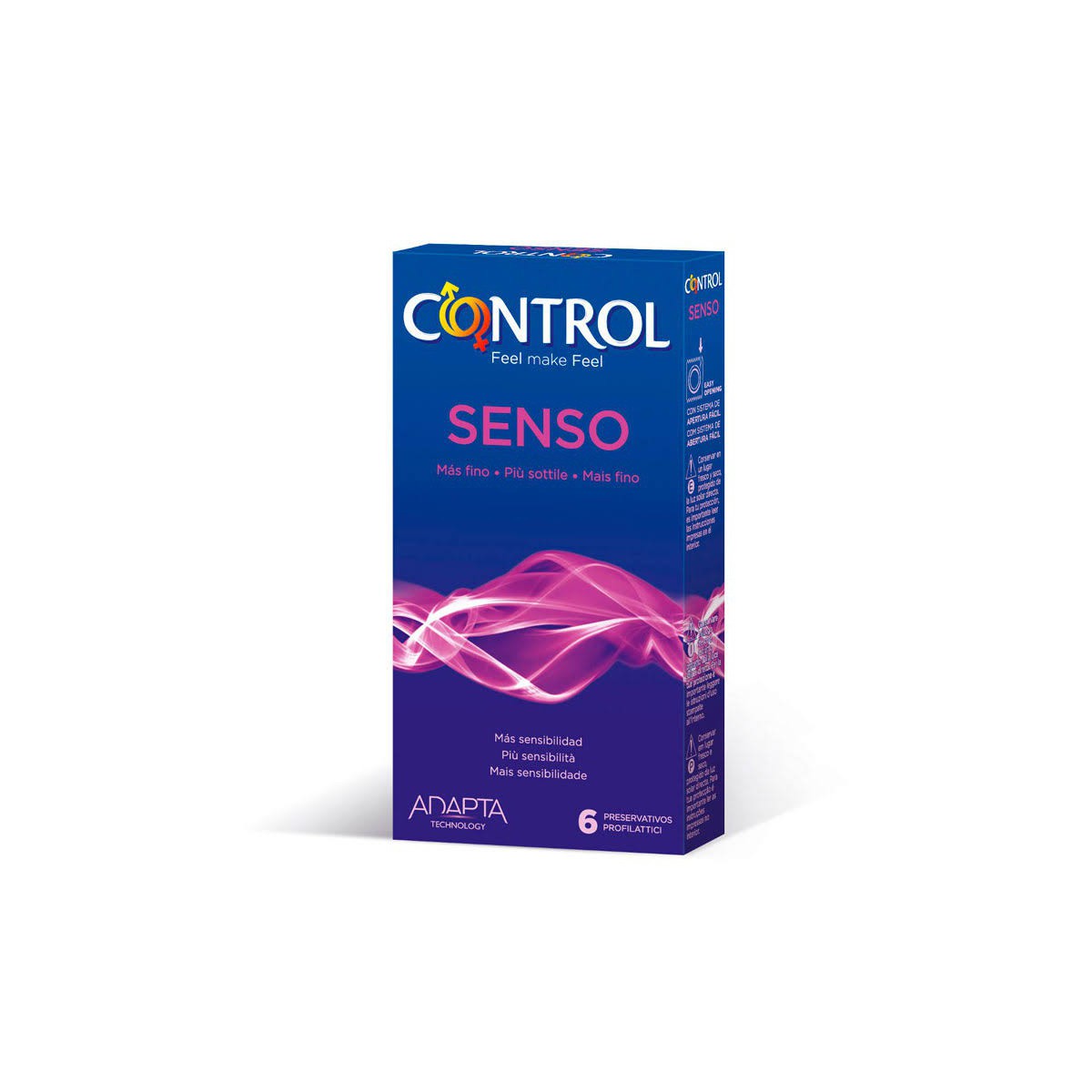 CONTROL ADAPTA FINO PRESERVATIVOS 6 U