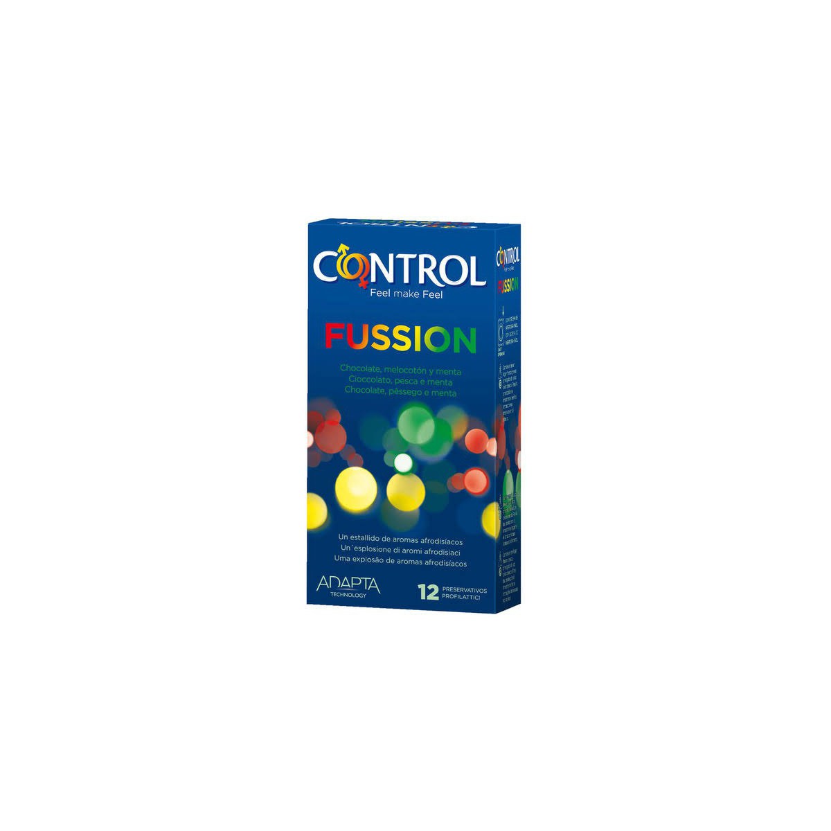 CONTROL SEX SENSES PRESERVATIVOS FUSSION 12 U