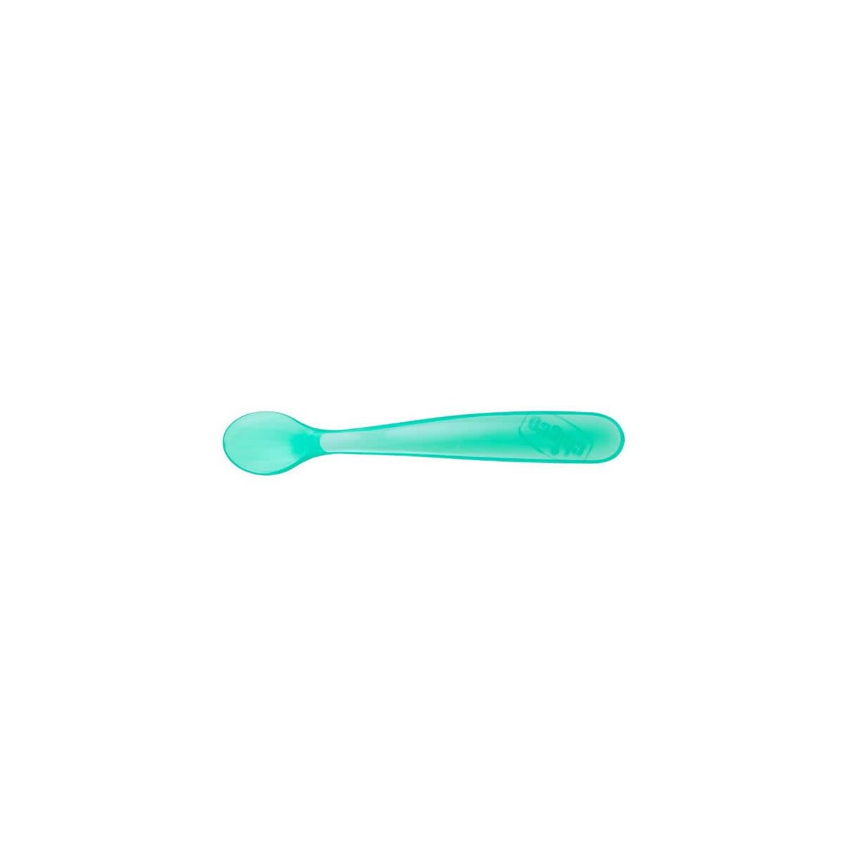 Chicco Cuchara blanda de Silicona 6m Azul