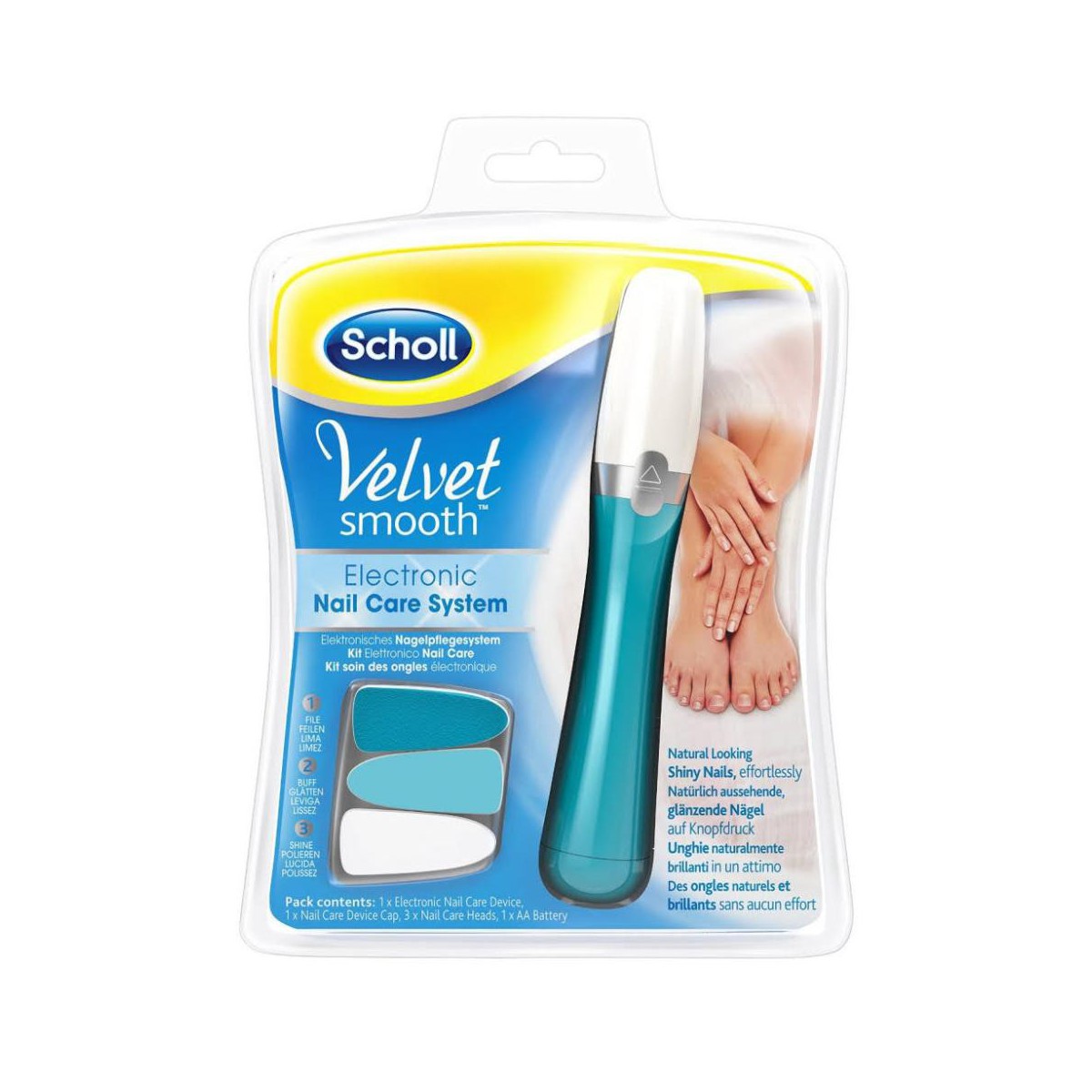 Dr Scholl Lima de uñas Velvet Smooth