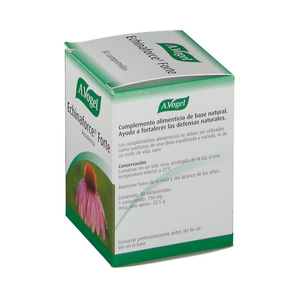 Echinaforce Forte  A Vogel  30 Comprimidos