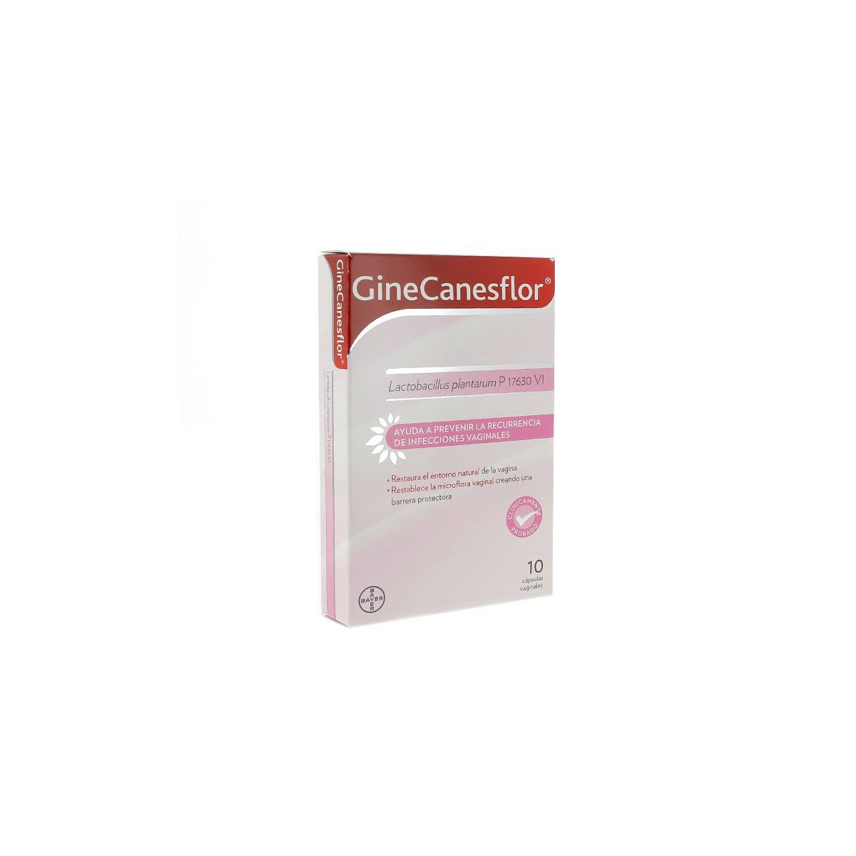 GINECANESFLOR 10 CAPSULAS VAGINALES