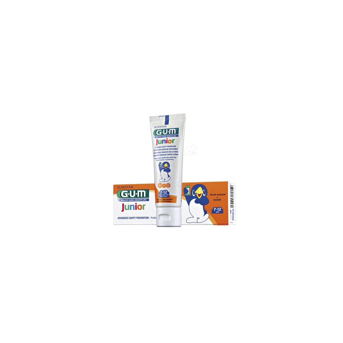 GUM JUNIOR PASTA DENTAL NARANJA 50 ML