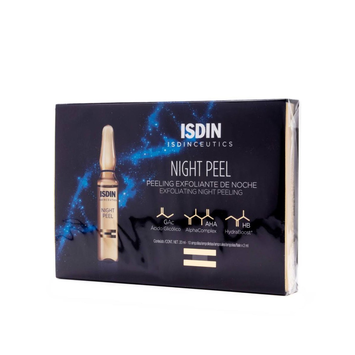 ISDINCEUTICS NIGHTPEEL 10 ampollas