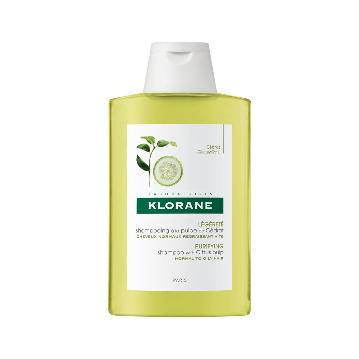 KLORANE CHAMPÚ A LA PULA DE CIDRA 400ML