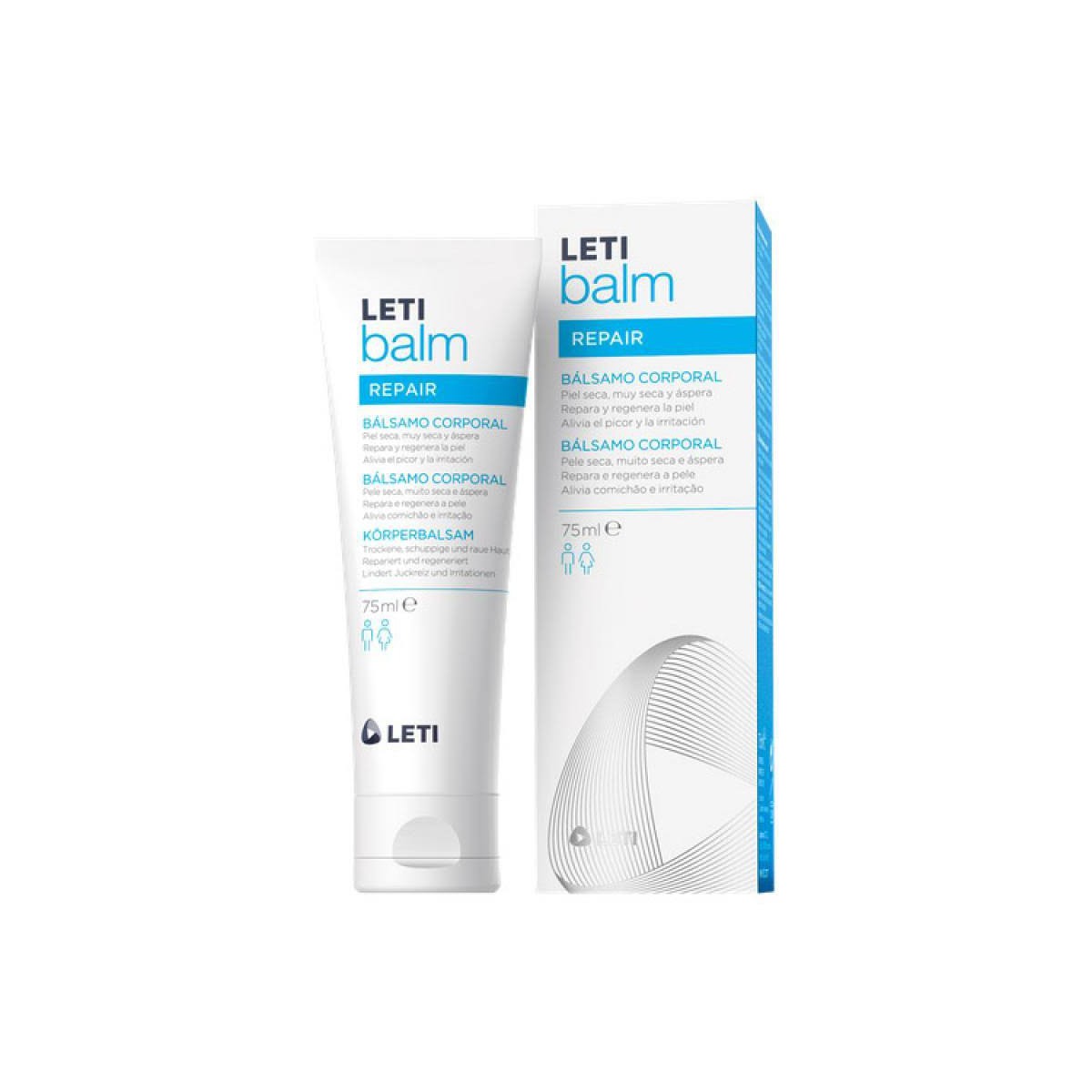 LETIBALM BALSAMO REPATADOR CORPORAL 75 ML
