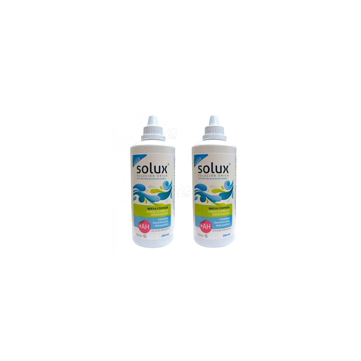 SOLUX TODOS TIPOS LENTES DE CONTACTO 360 ML 2 U