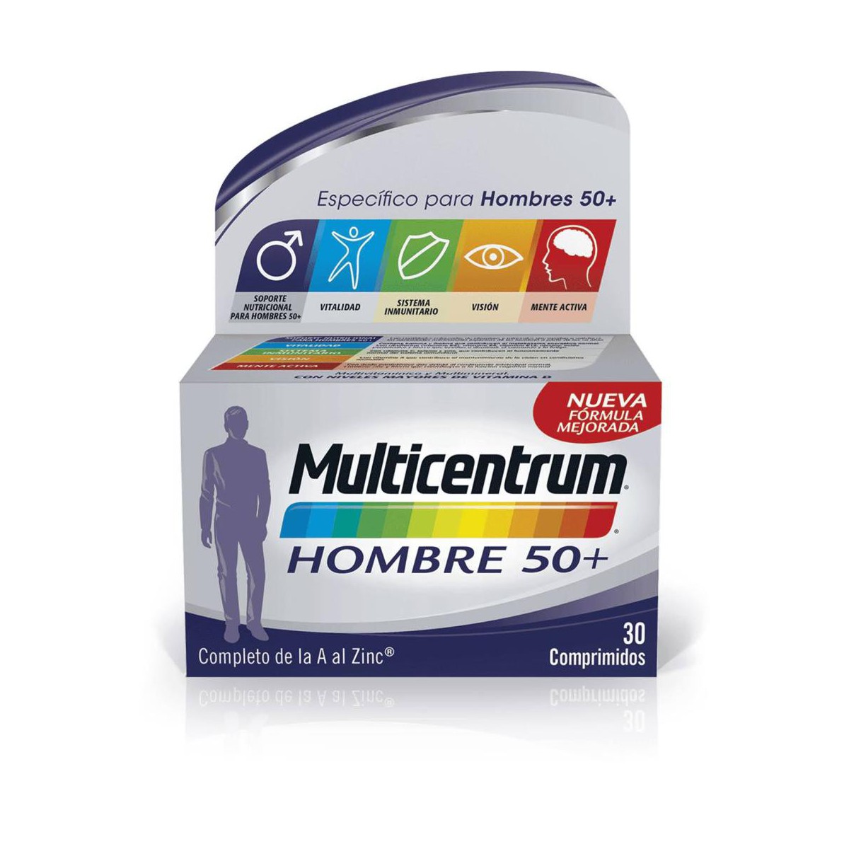Multicentrum  30 Comprimidos Hombre 50