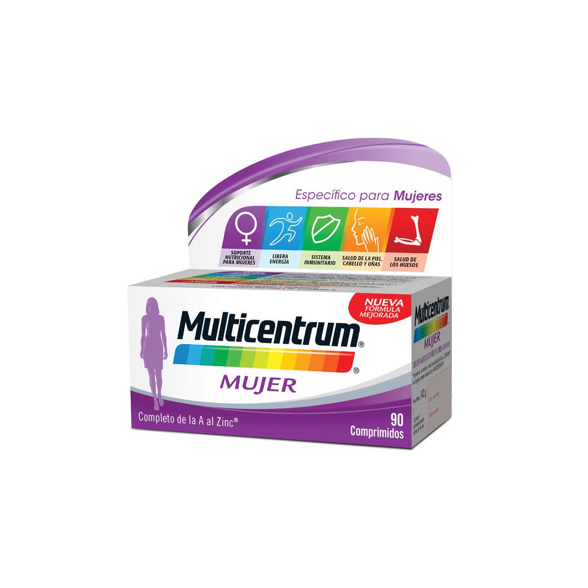 Multicentrum  90 Comprimidos Mujer