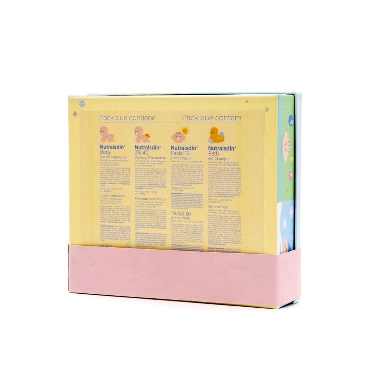 NUTRAISDIN CANASTILLA BABY BOX rosa