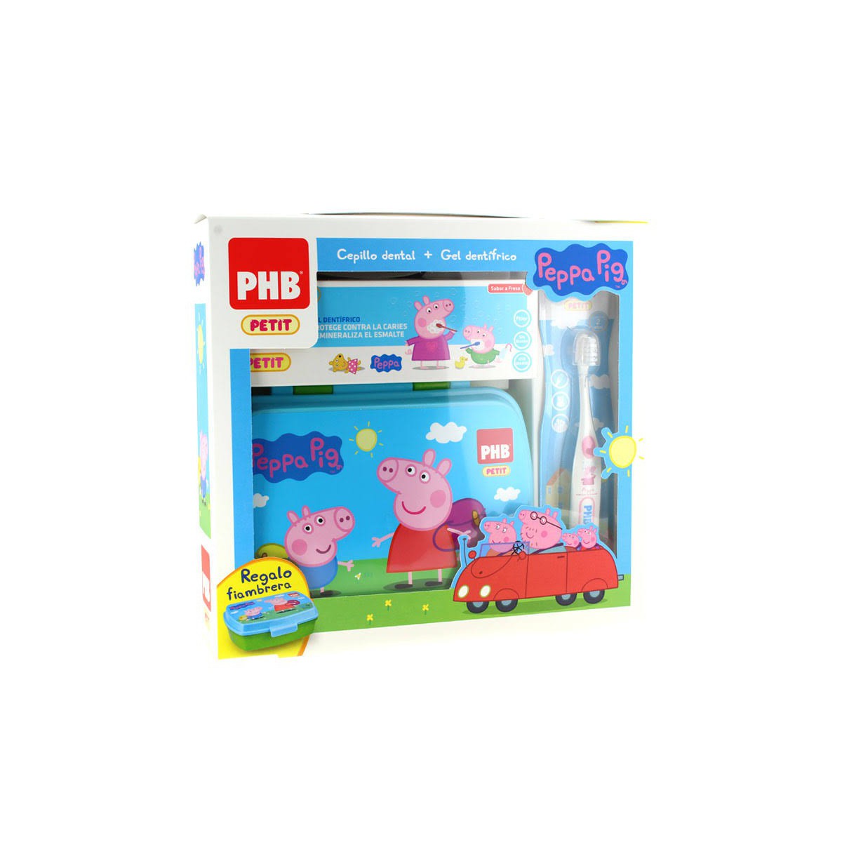 PHB Pack Petit Peppa Pig Gel 75ml  Cepillo  regalo