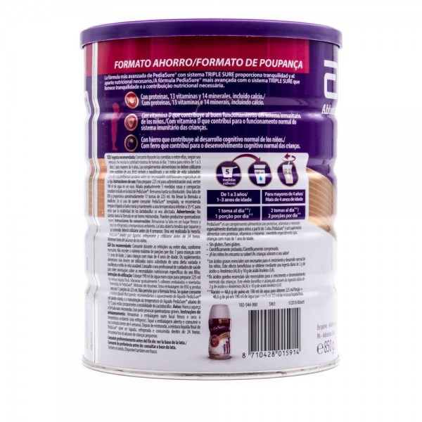 Pediasure polvo Fresa 850 gr 2