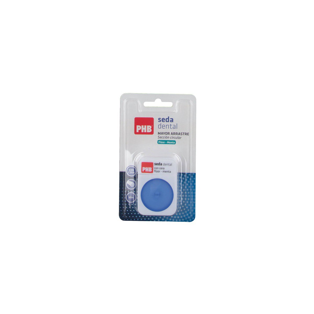 PHB FLUORMENTA SEDA DENTAL NYLON 50 M