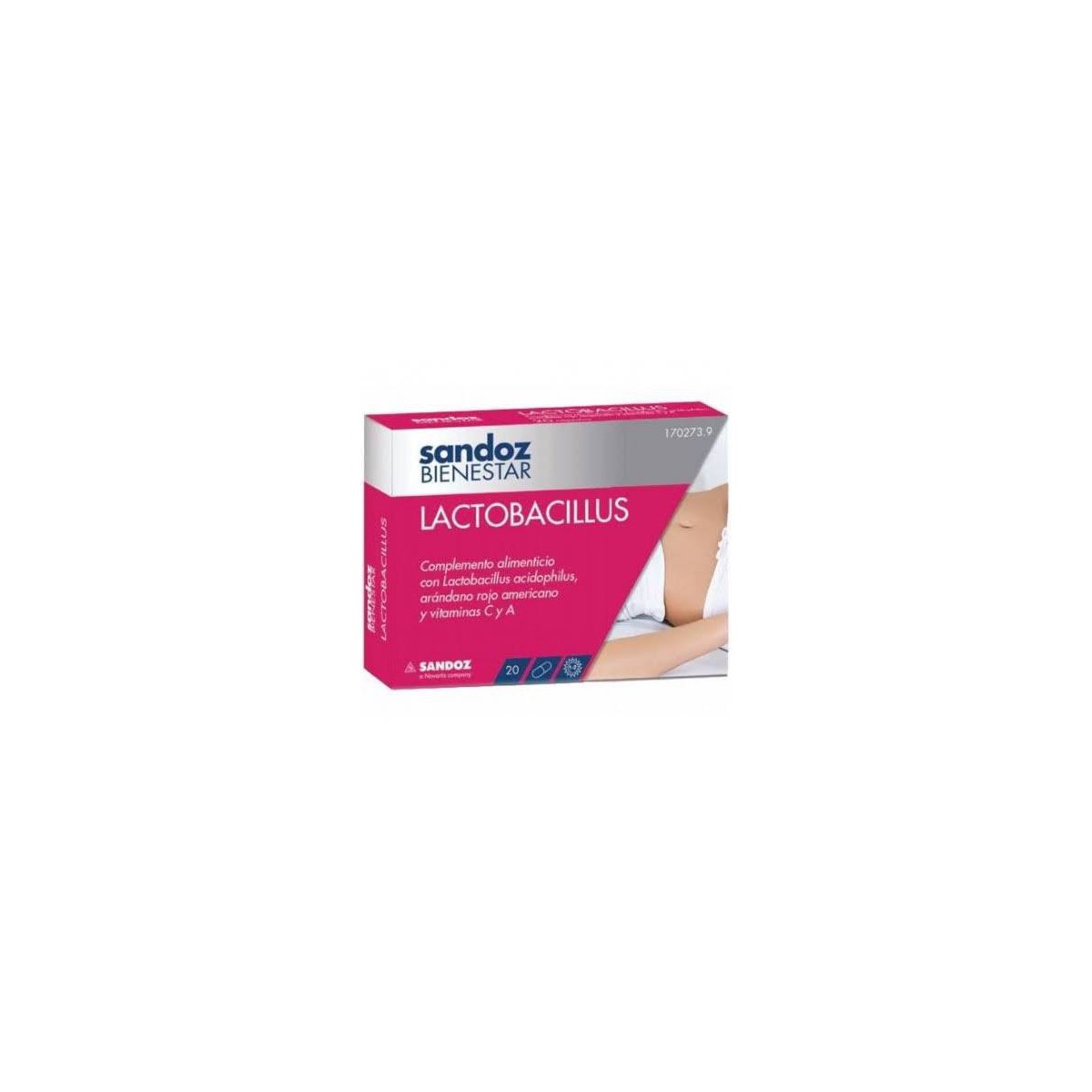 Sandoz Bienestar Lactobacillus 20 cápsulas