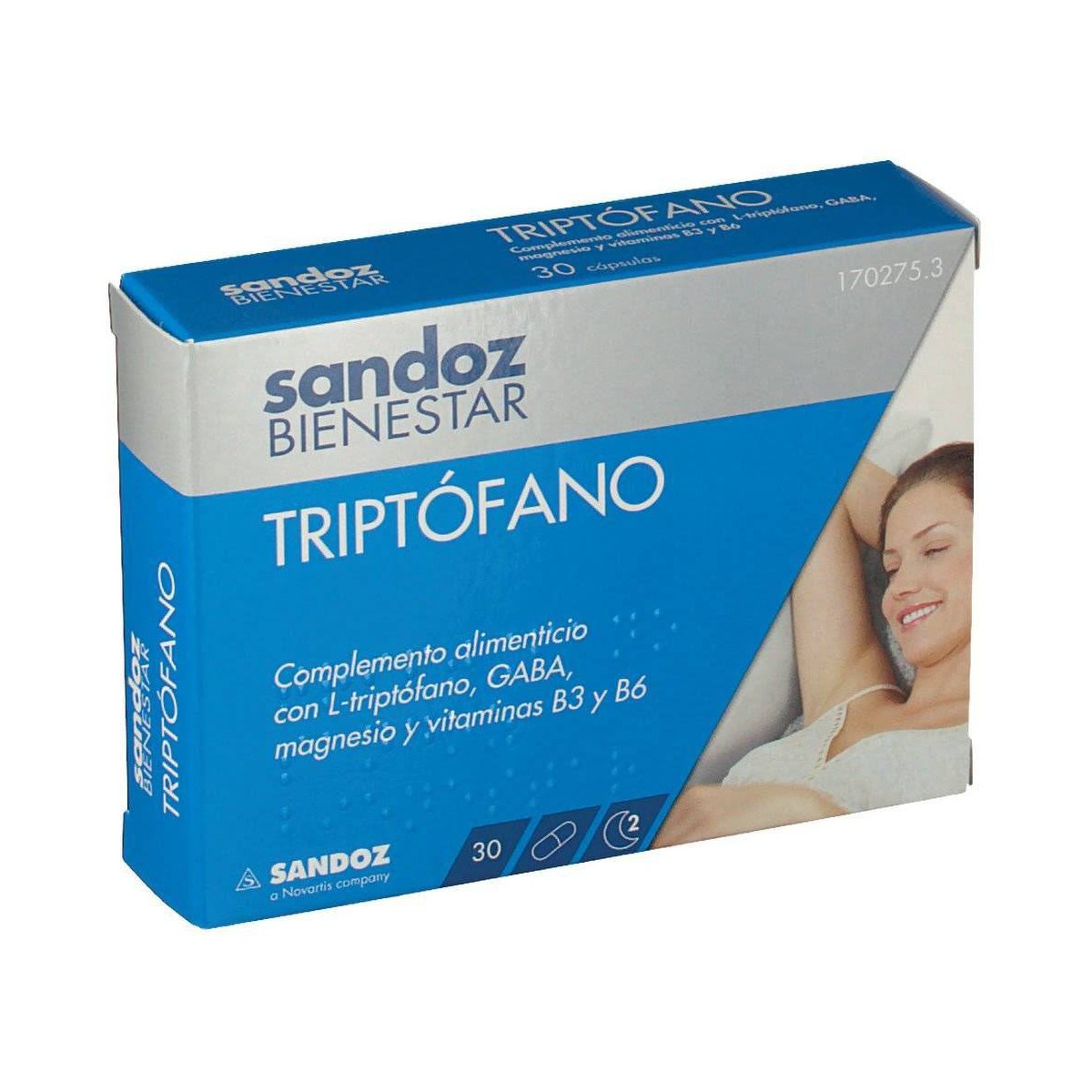 Sandoz Bienestar Triptofano 30 cápsulas