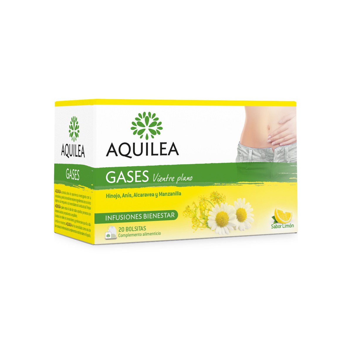 AQUILEA GASES INFUSIÓN 20 bolsitas