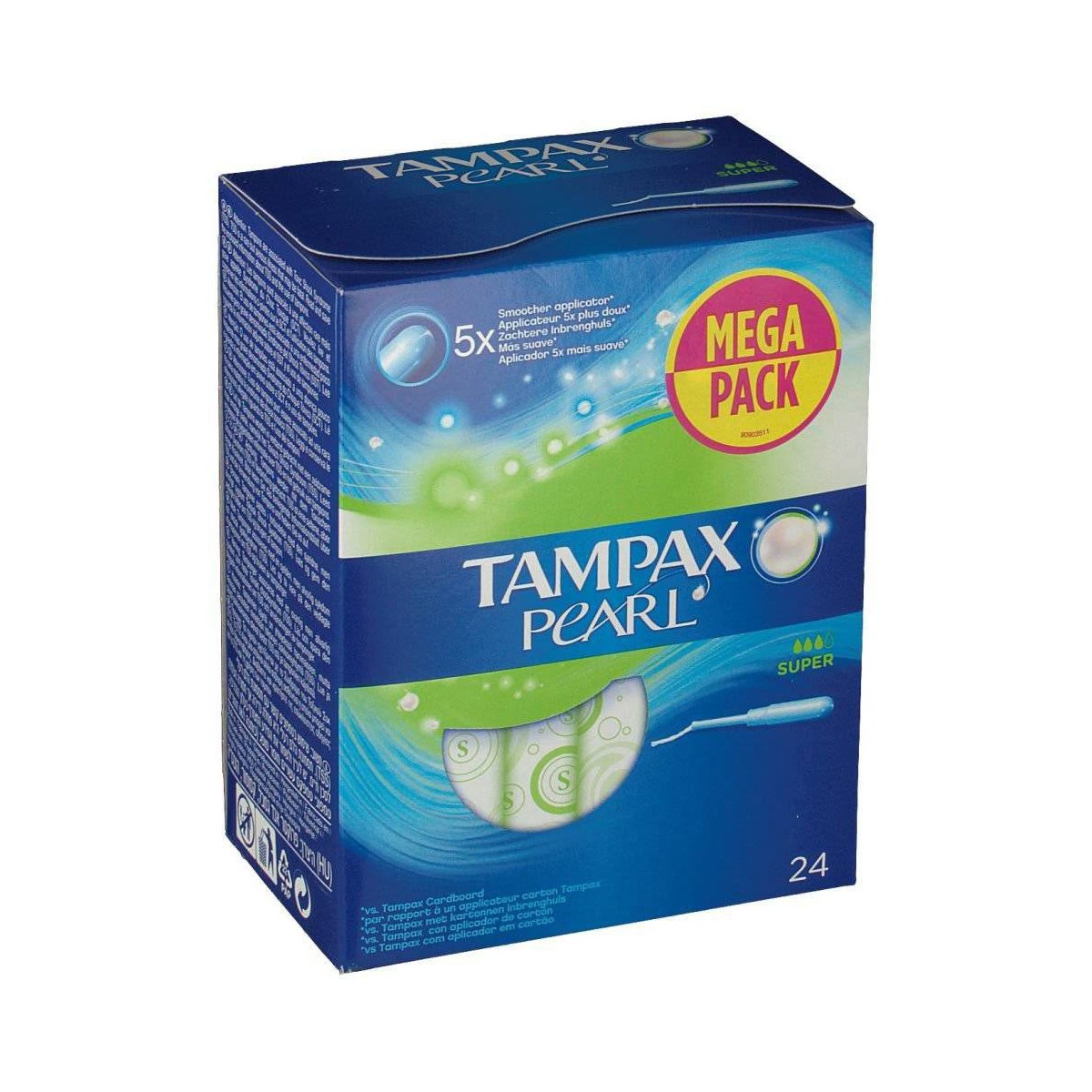 Tampax Pearl Super 24 Tampones