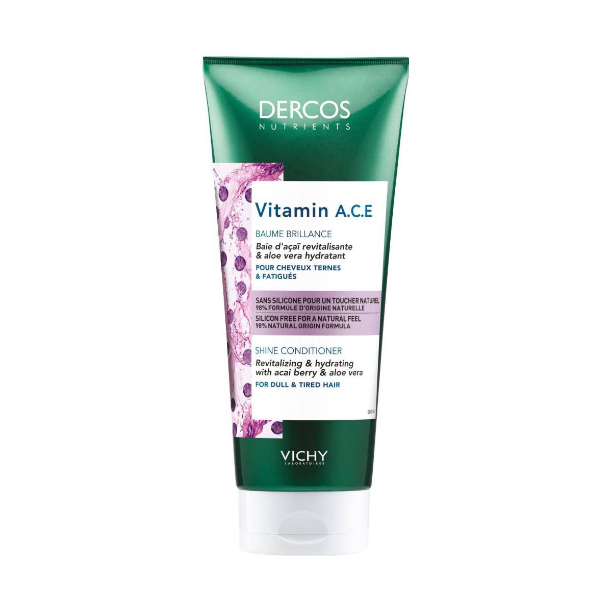 Vichy Dercos Acondicionador Nutrients Vitamin...