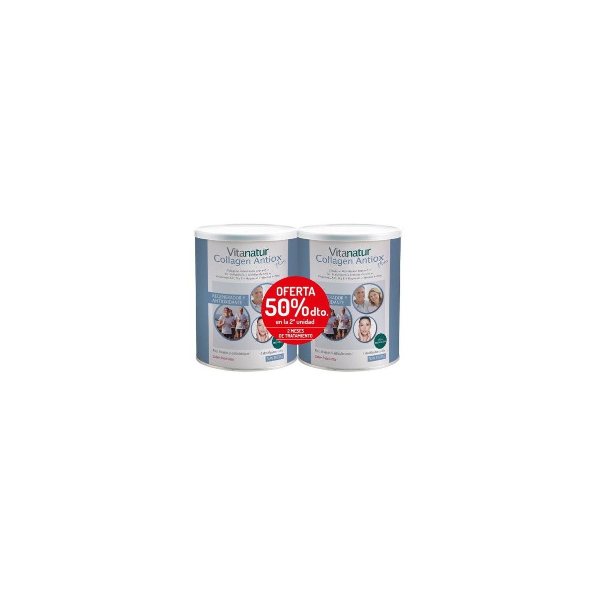 VITANATUR COLLAGEN ANTIOX PLUS 2U 50