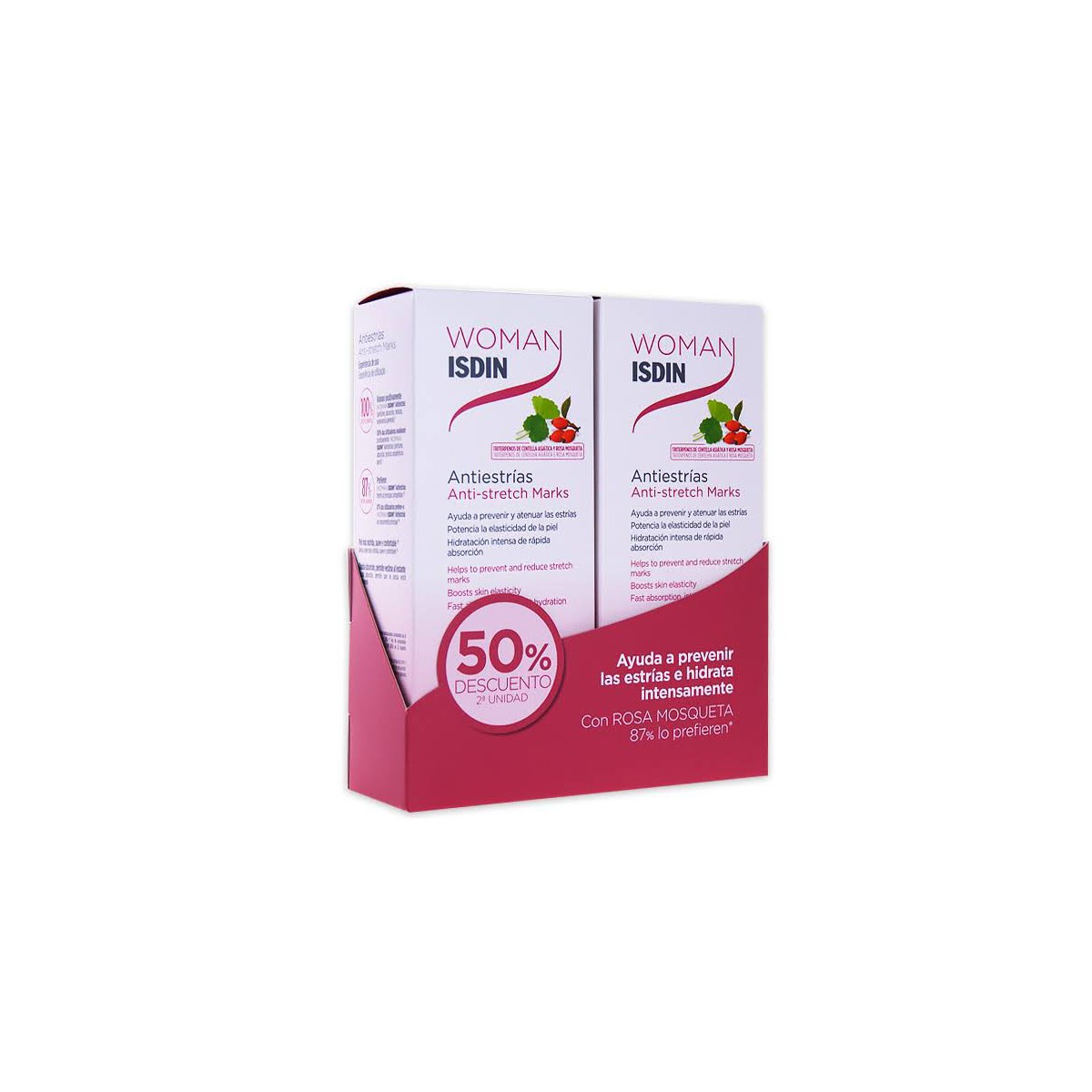WOMAN ISDIN DUPLO ANTIESTRÍAS 250 mL