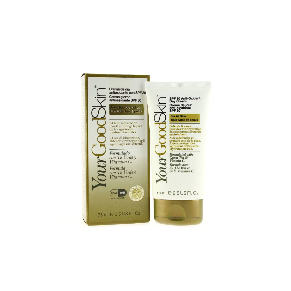 Your Good Skin  Crema de Dia Antioxidante SPF...